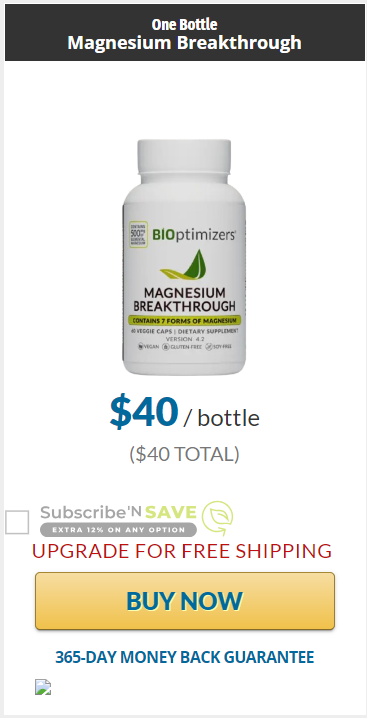 Magnesium Glycinate 2 bottle discount